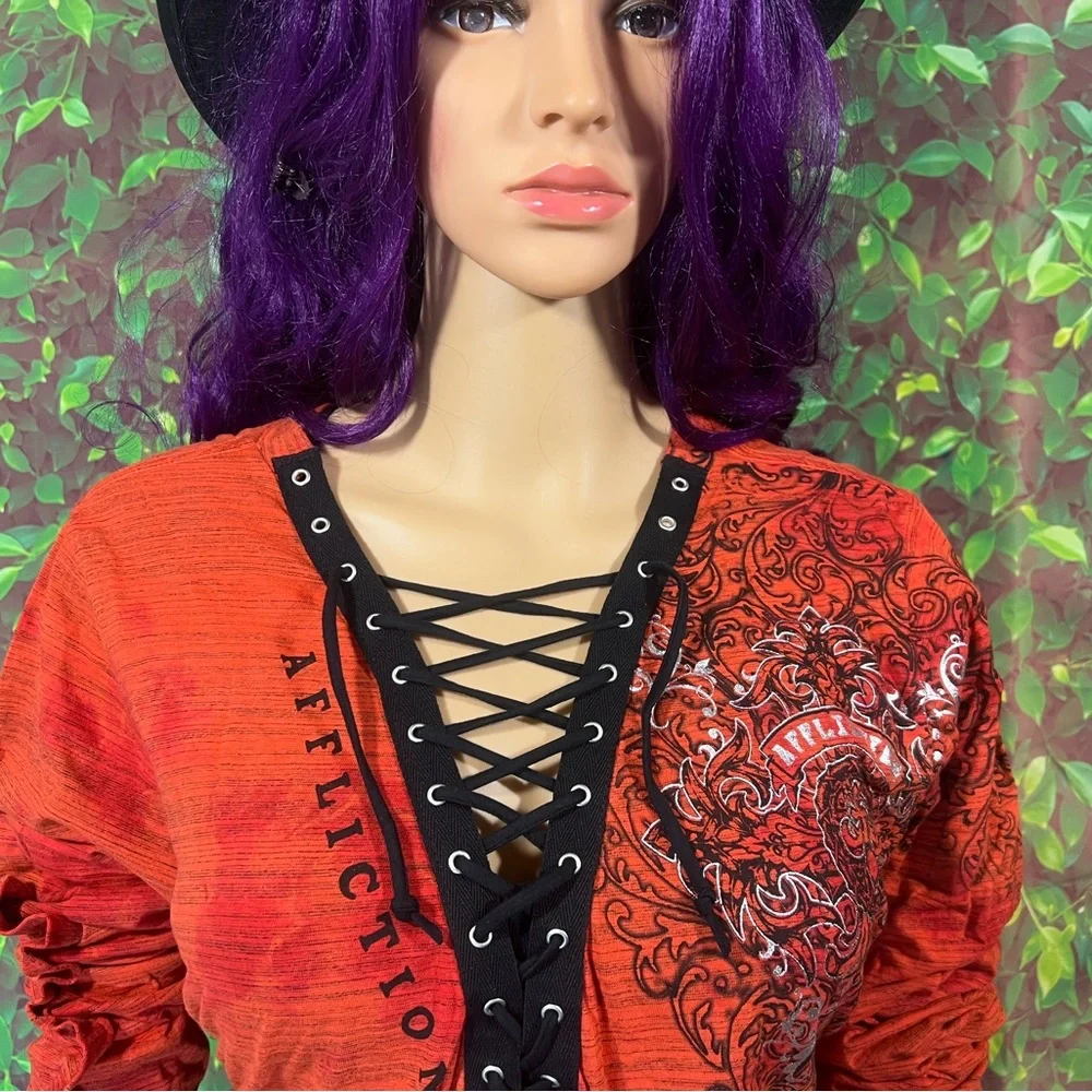 Affliction Women’s T-Shirt - Picture 1 of 16